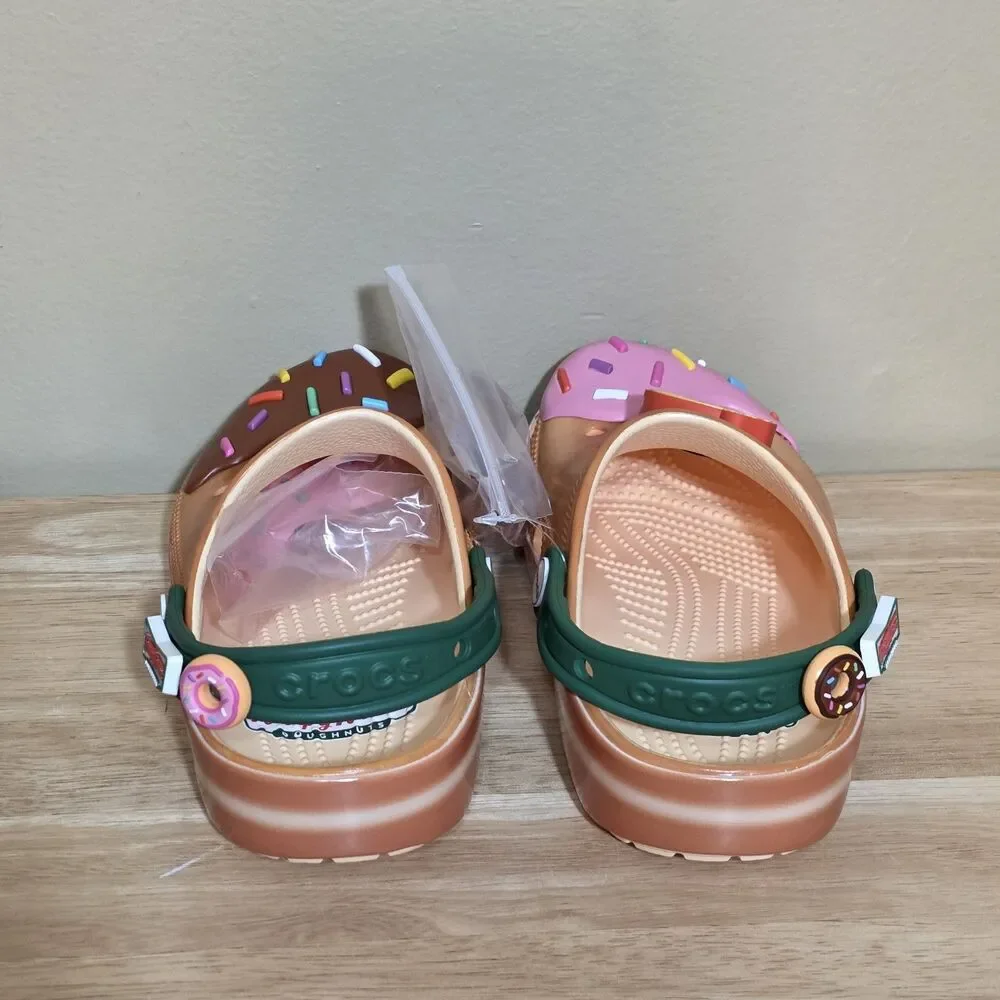 Crocs X Krispy Kreme Donuts Classic Clogs Men's Size 4 = Women's Size 6